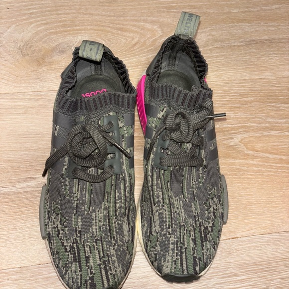 NMD_R1 Primeknit Utility Grey Camo - Picture 2 of 3